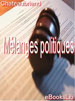 Télécharger le livre :  Mélanges politiques