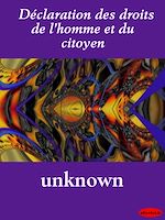 Download this eBook Déclaration des droits de l'homme et du citoyen