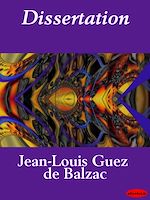 Télécharger le livre :  Dissertation