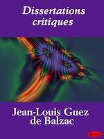 Download this eBook Dissertations critiques