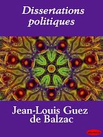 Download this eBook Dissertations politiques