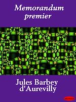 Télécharger le livre :  Memorandum premier