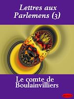 Download this eBook Lettres aux Parlemens (3)