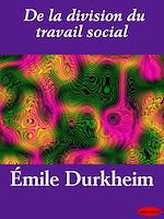 Télécharger le livre :  De la division du travail social