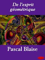 Télécharger le livre :  De l'esprit géométrique