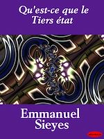 Download this eBook Qu'est-ce que le Tiers état
