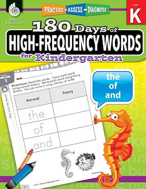 Téléchargez le livre :  180 Days™: High-Frequency Words for Kindergarten