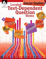 Download this eBook Leveled Text-Dependent Question Stems: Social Studies