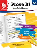 Download this eBook Prove It! Using Textual Evidence, Levels 3-5