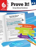 Download this eBook Prove It! Using Textual Evidence, Levels 6-8