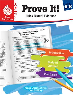 Download the eBook: Prove It! Using Textual Evidence, Levels 6-8