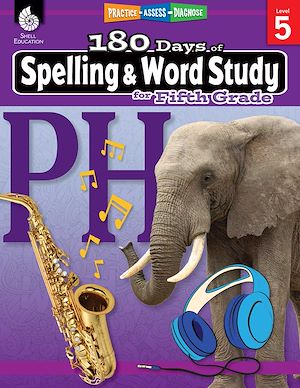Téléchargez le livre :  180 Days™: Spelling and Word Study for Fifth Grade