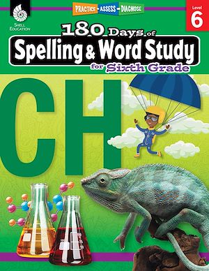 Téléchargez le livre :  180 Days™: Spelling and Word Study for Sixth Grade