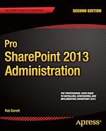 Télécharger le livre :  Pro SharePoint 2013 Administration