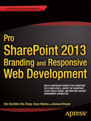 Téléchargez le livre :  Pro SharePoint 2013 Branding and Responsive Web Development