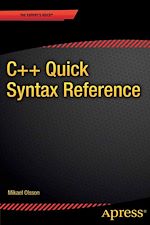 Télécharger le livre :  C++ Quick Syntax Reference