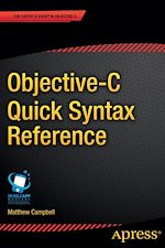 Télécharger le livre :  Objective-C Quick Syntax Reference