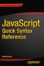 Télécharger le livre :  JavaScript Quick Syntax Reference