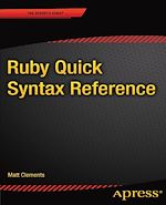 Télécharger le livre :  Ruby Quick Syntax Reference