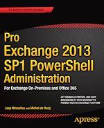 Télécharger le livre :  Pro Exchange 2013 SP1 PowerShell Administration