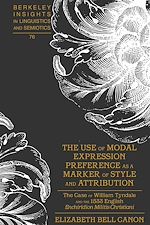 Télécharger le livre :  The Use of Modal Expression Preference as a Marker of Style and Attribution