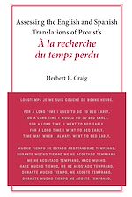Télécharger le livre :  Assessing the English and Spanish Translations of Proust's <i>À la recherche du temps perdu"