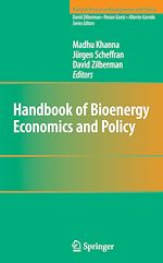 Download this eBook Handbook of Bioenergy Economics and Policy