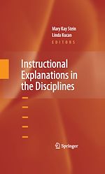 Télécharger le livre :  Instructional Explanations in the Disciplines