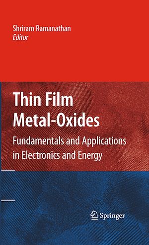 Téléchargez le livre :  Thin Film Metal-Oxides