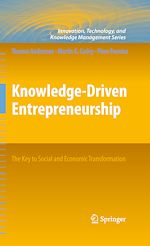 Télécharger le livre :  Knowledge-Driven Entrepreneurship