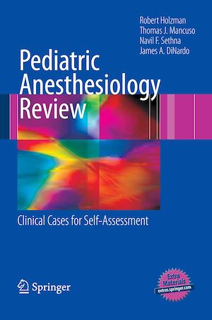 Téléchargez le livre :  Pediatric Anesthesiology Review