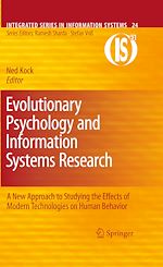 Télécharger le livre :  Evolutionary Psychology and Information Systems Research