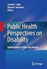 Télécharger le livre :  Public Health Perspectives on Disability