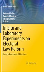 Télécharger le livre :  In Situ and Laboratory Experiments on Electoral Law Reform