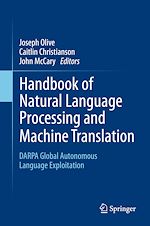 Télécharger le livre :  Handbook of Natural Language Processing and Machine Translation