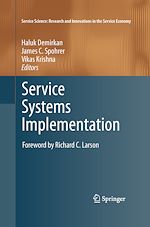 Télécharger le livre :  Service Systems Implementation