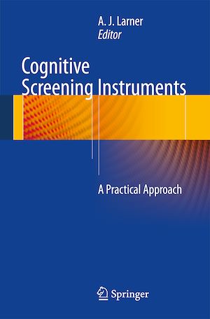 Téléchargez le livre :  Cognitive Screening Instruments