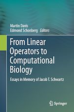 Télécharger le livre :  From Linear Operators to Computational Biology