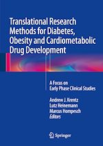 Télécharger le livre :  Translational Research Methods for Diabetes, Obesity and Cardiometabolic Drug Development
