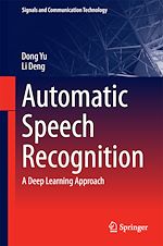 Télécharger le livre :  Automatic Speech Recognition