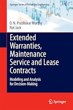 Télécharger le livre :  Extended Warranties, Maintenance Service and Lease Contracts
