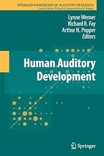 Télécharger le livre :  Human Auditory Development