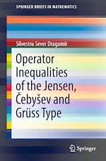 Télécharger le livre :  Operator Inequalities of the Jensen, Cebyšev and Grüss Type