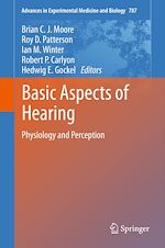 Télécharger le livre :  Basic Aspects of Hearing