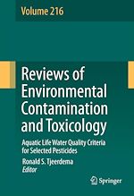 Download this eBook Aquatic Life Water Quality Criteria for Selected Pesticides