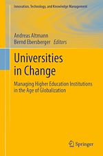 Télécharger le livre :  Universities in Change