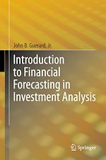 Télécharger le livre :  Introduction to Financial Forecasting in Investment Analysis