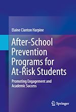Télécharger le livre :  After-School Prevention Programs for At-Risk Students