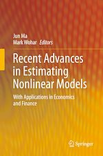 Télécharger le livre :  Recent Advances in Estimating Nonlinear Models