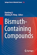 Télécharger le livre :  Bismuth-Containing Compounds